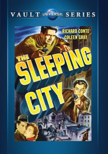 Cover image of the movie The Sleeping City (1950)