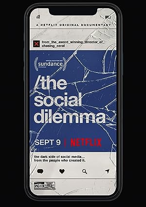 Cover image of the movie The Social Dilemma (2020)