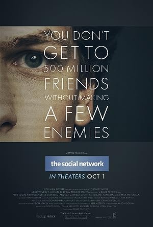 Cover image of the movie The Social Network (2010)