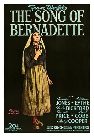 Cover image of the movie The Song of Bernadette (1943)