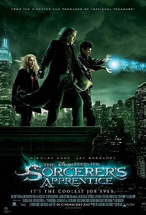 Cover image of the movie The Sorcerer's Apprentice (2010)