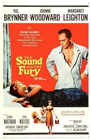Cover image of the movie The Sound and the Fury (1959)