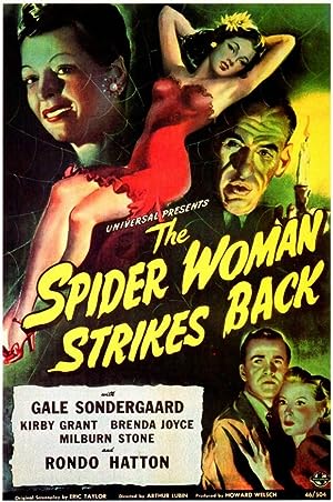 Cover image of the movie The Spider Woman Strikes Back (1946)