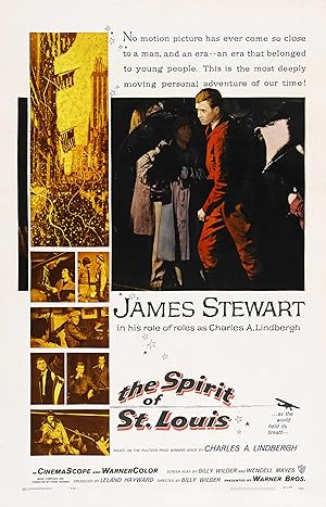 Cover image of the movie The Spirit of St. Louis (1957)