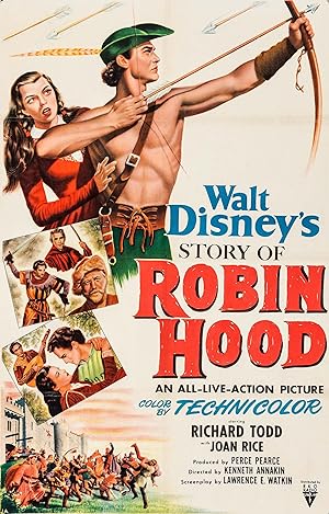 Cover image of the movie The Story of Robin Hood and His Merrie Men (1952)