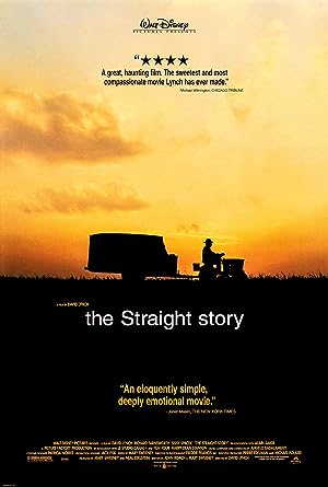 Cover image of the movie The Straight Story (1999)