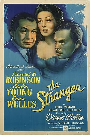 Cover image of the movie The Stranger (1946)