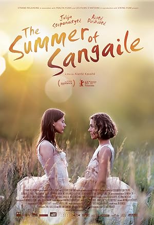 Cover image of the movie The Summer of Sangaile (2015)