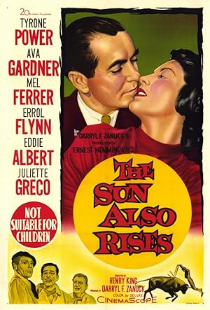 Cover image of the movie The Sun Also Rises (1957)