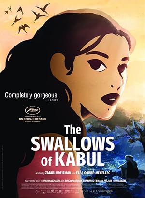 Cover image of the movie The Swallows of Kabul (2019)
