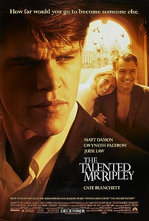 Cover image of the movie The Talented Mr. Ripley (1999)