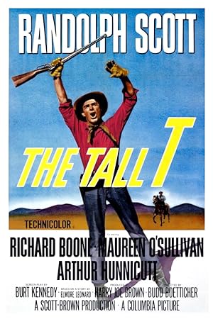 Cover image of the movie The Tall T (1957)