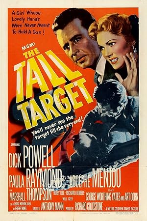 Cover image of the movie The Tall Target (1951)