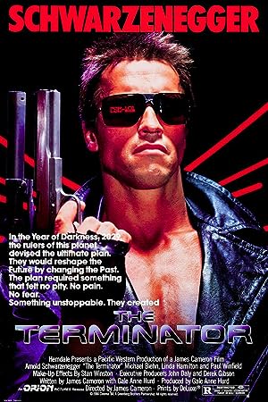 Cover image of the movie The Terminator (1984)