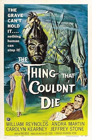 Cover image of the movie The Thing That Couldn't Die (1958)