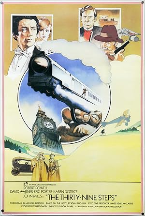 Cover image of the movie The Thirty Nine Steps (1978)