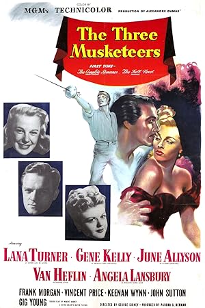 Cover image of the movie The Three Musketeers (1948)