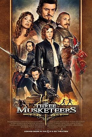Cover image of the movie The Three Musketeers (2011)