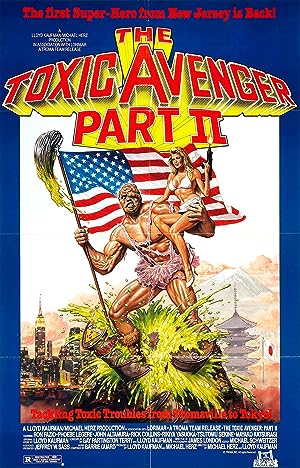 Cover image of the movie The Toxic Avenger Part II (1989)