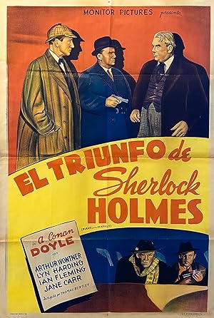 Cover image of the movie The Triumph of Sherlock Holmes (1935)