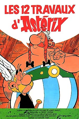 Cover image of the movie The Twelve Tasks of Asterix (1976)