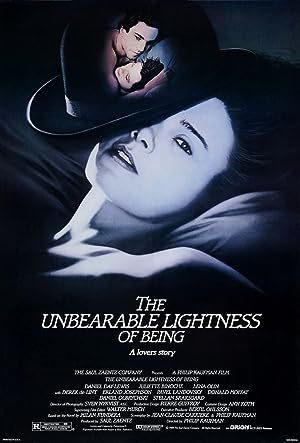Cover image of the movie The Unbearable Lightness of Being (1988)