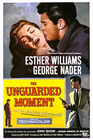 Cover image of the movie The Unguarded Moment (1956)