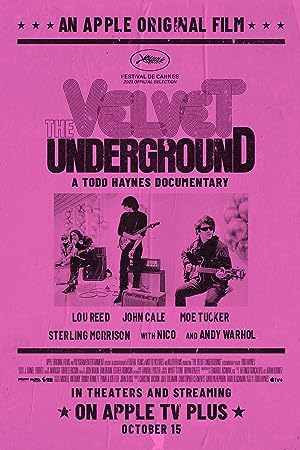 Cover image of the movie The Velvet Underground (2021)
