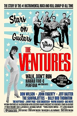 Cover image of the movie The Ventures: Stars on Guitars (2020)