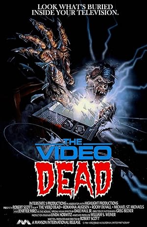 Cover image of the movie The Video Dead (1987)