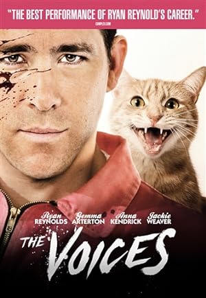 Cover image of the movie The Voices (2014)