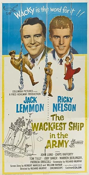Cover image of the movie The Wackiest Ship in the Army (1960)