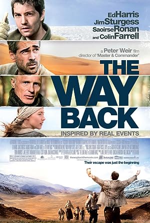 Cover image of the movie The Way Back (2010)