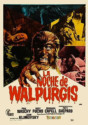 Cover image of the movie The Werewolf Versus the Vampire Woman (1971)