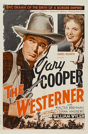 Cover image of the movie The Westerner (1940)