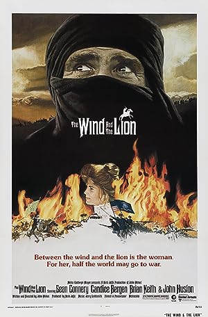 Cover image of the movie The Wind and the Lion (1975)