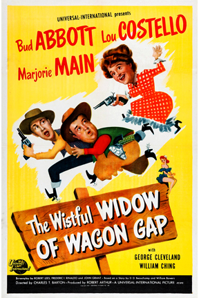 Cover image of the movie The Wistful Widow of Wagon Gap (1947)