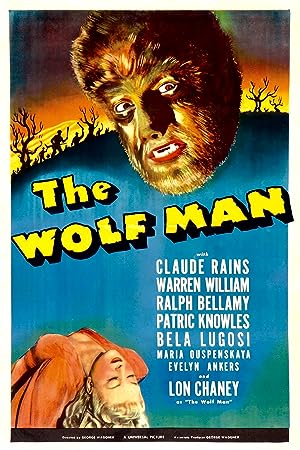Cover image of the movie The Wolf Man (1941)