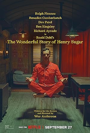 Cover image of the movie The Wonderful Story of Henry Sugar (2023)