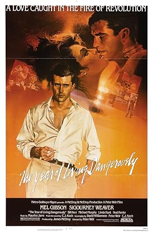 Cover image of the movie The Year of Living Dangerously (1982)