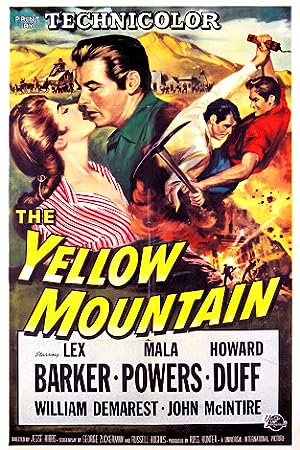Cover image of the movie The Yellow Mountain (1954)
