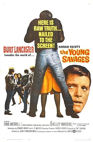 Cover image of the movie The Young Savages (1961)