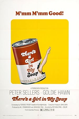 Cover image of the movie There's a Girl in My Soup (1970)
