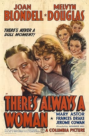 Cover image of the movie There's Always a Woman (1938)