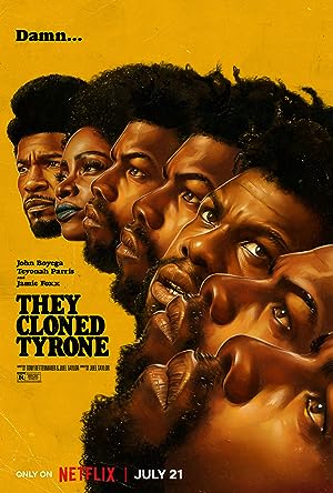 Cover image of the movie They Cloned Tyrone (2023)