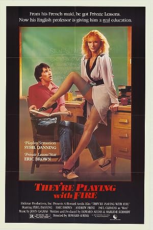Cover image of the movie They're Playing with Fire (1984)