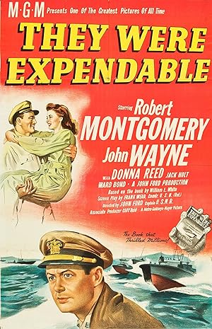 Cover image of the movie They Were Expendable (1945)
