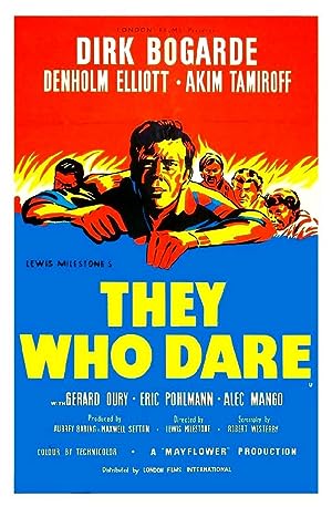 Cover image of the movie They Who Dare (1954)
