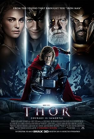 Cover image of the movie Thor (2011)