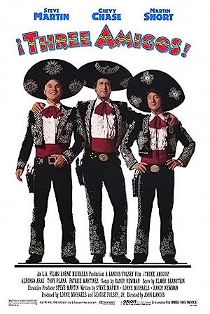 Cover image of the movie Three Amigos! (1986)